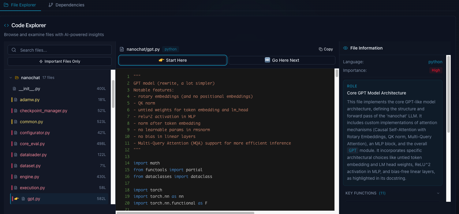 Guided Code Walkthrough